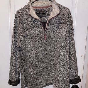 True Grit grey Sherpa